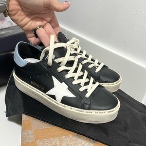 Golden goose platform sneakers, worn once. Size 36